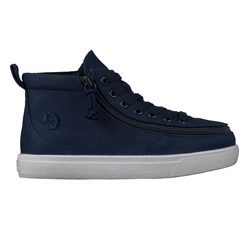 BILLY D/R Classic High Top Canvas Navy BK22317-410 4-extra wide