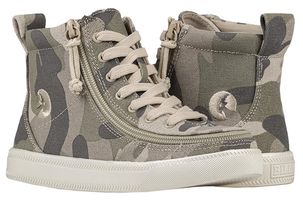 Kid's Natural Camo BILLY Classic Lace Highs BK20008-250