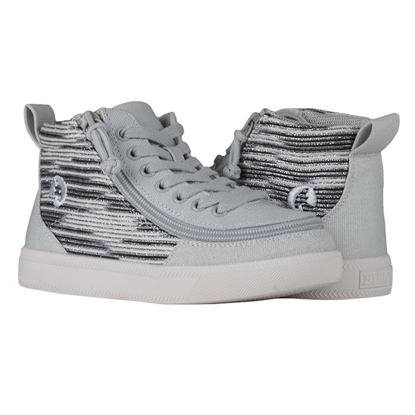 BILLY MDR Classic High Top Canvas Silver Streak BK22317-021 12-extra wide