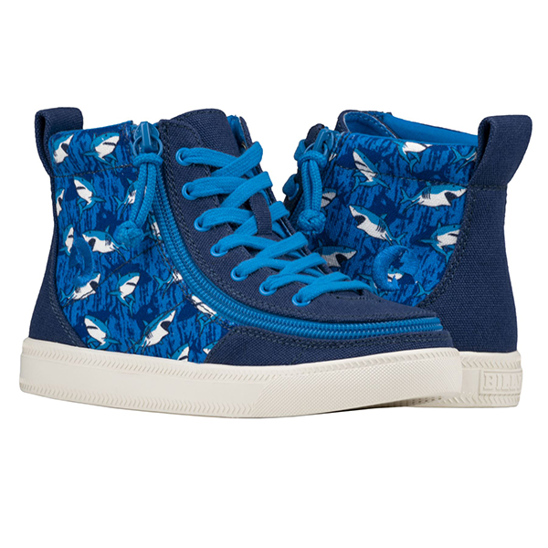BILLY Classic Lace High Blue Sharks BK20300-460