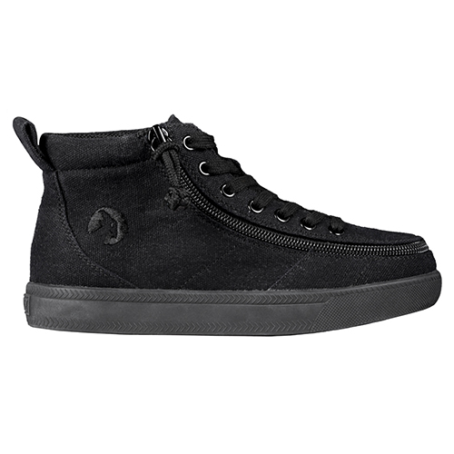 BILLY D/R Classic High Top Canvas Black to the Floor BK22317-001 6-extra wide