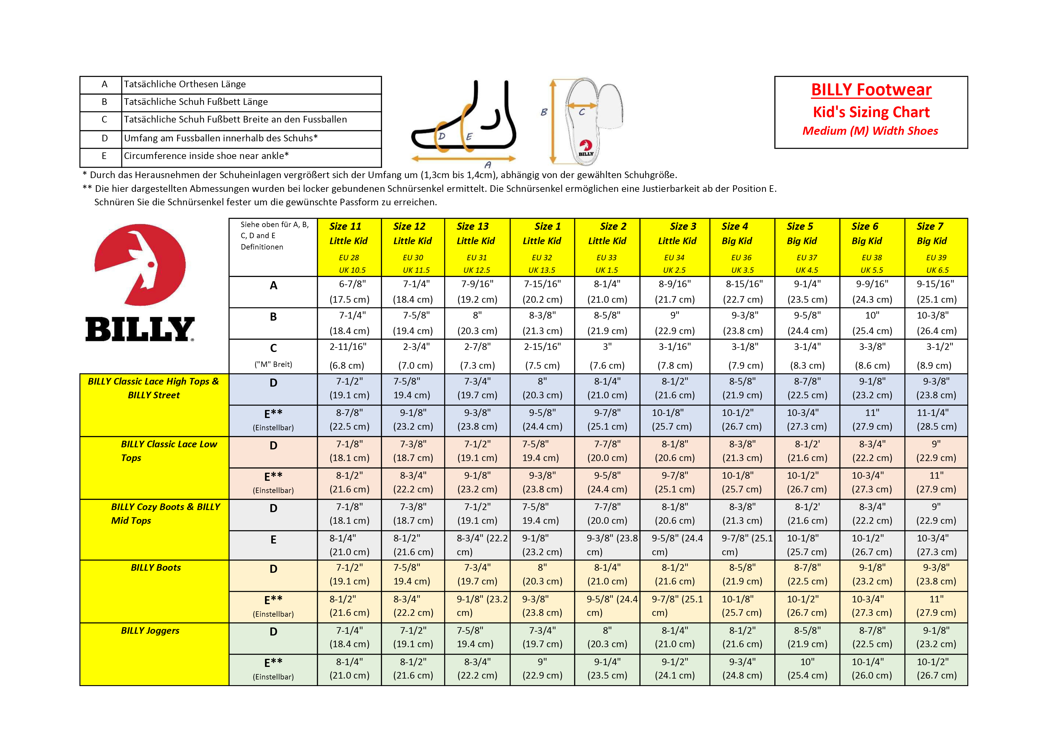 Billy Footwear Classic Kinderschuh grau hoch BK17007-050