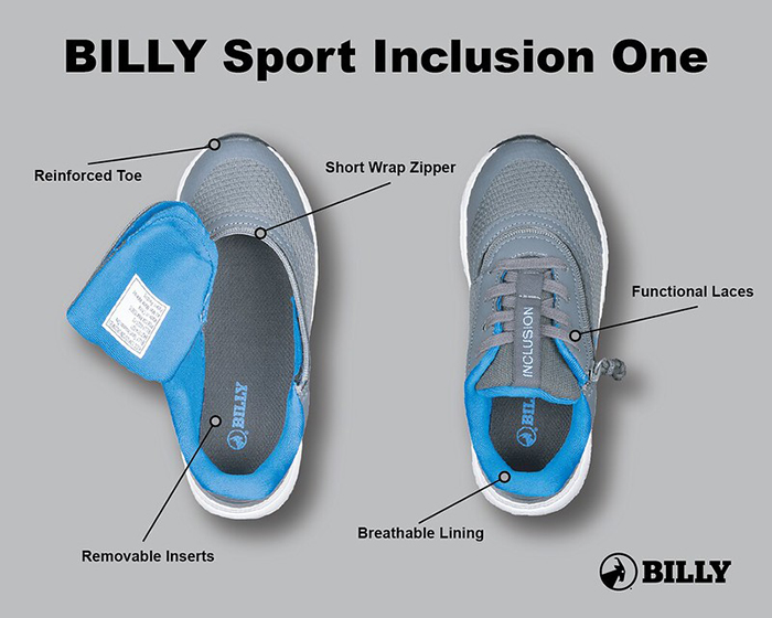 Billy Sport Inclusion Nylongewebe Normal Dunkelgrau BK21314-021