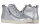 BILLY Sneaker Lace Mid Top PU Medium Wide Silver Grey Metallic BW22135-040 36,5-medium