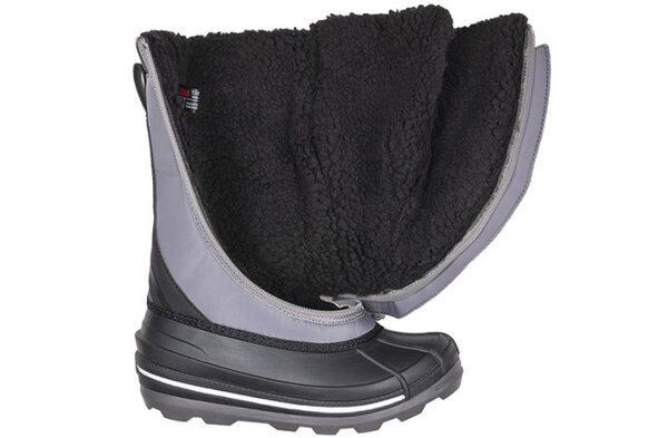 BILLY Footwear Ice II Winter Kinderschuh Normal schwarz/grau hoch BK22327-020
