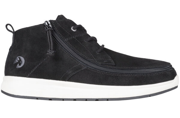 BILLY Footwear Comfort Chukka medium wide Black Suede BM23349-001 45 medium