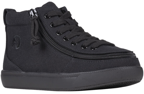 BILLY D/R II Classic High Top Canvas Black to the Floor BK23153-001 37 extra wide