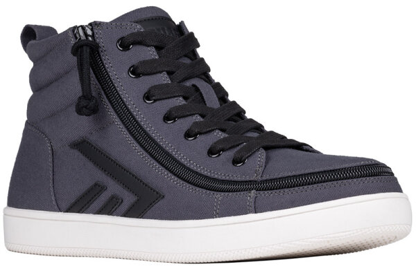 BILLY Footwear CS Sneaker Kinderschuh Normal/Weit grau/schwarz hoch BK24170-010