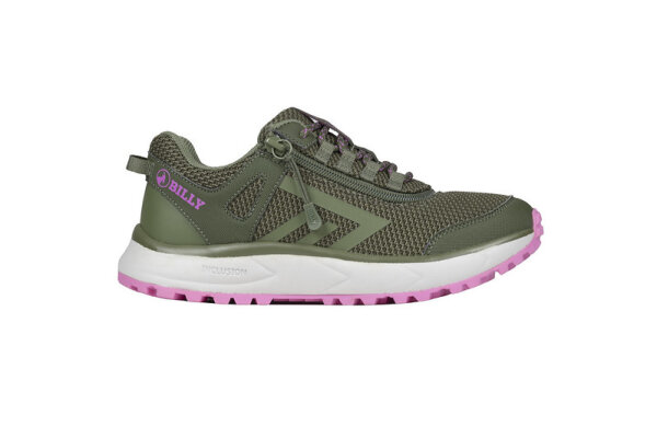 Billy Footwear Inclusion Trail Medium/Wide Olive/Pink BW24377-340 39 medium