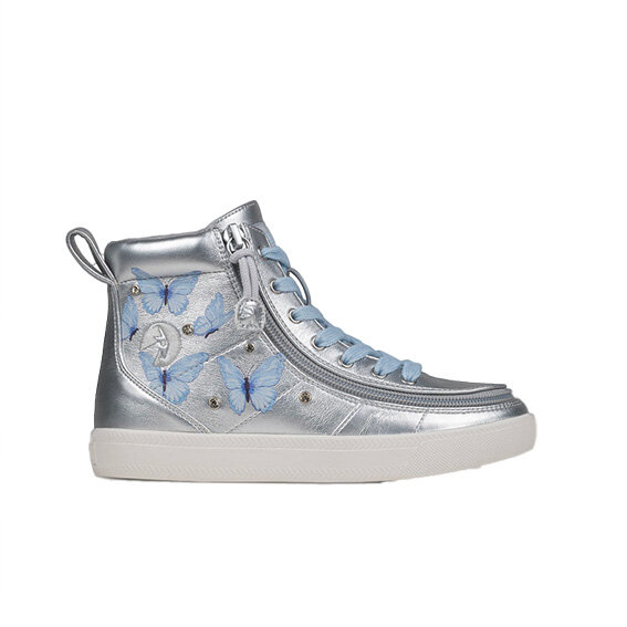 Billy Footwear Classic Kinderschuh Silver/Butterfly BK26100-040 36 normal