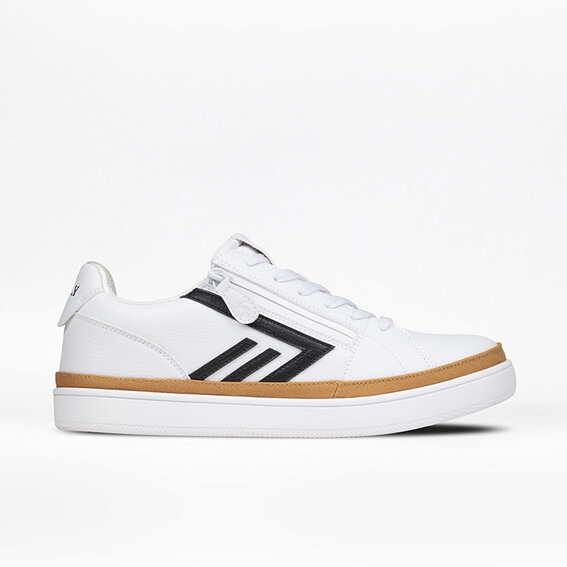 BILLY Footwear Sneaker CS DZ nieder weit  weiß/schwarz BM26182-100 41 weit