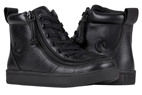 Billy Footwear Classic hoch Leder Schwarz BK21300-002