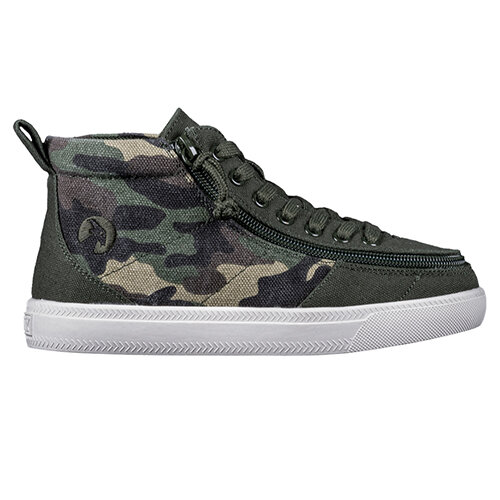 BILLY D/R Classic High Top Canvas Medium/Wide Olive Camo BK22317-340 39 medium
